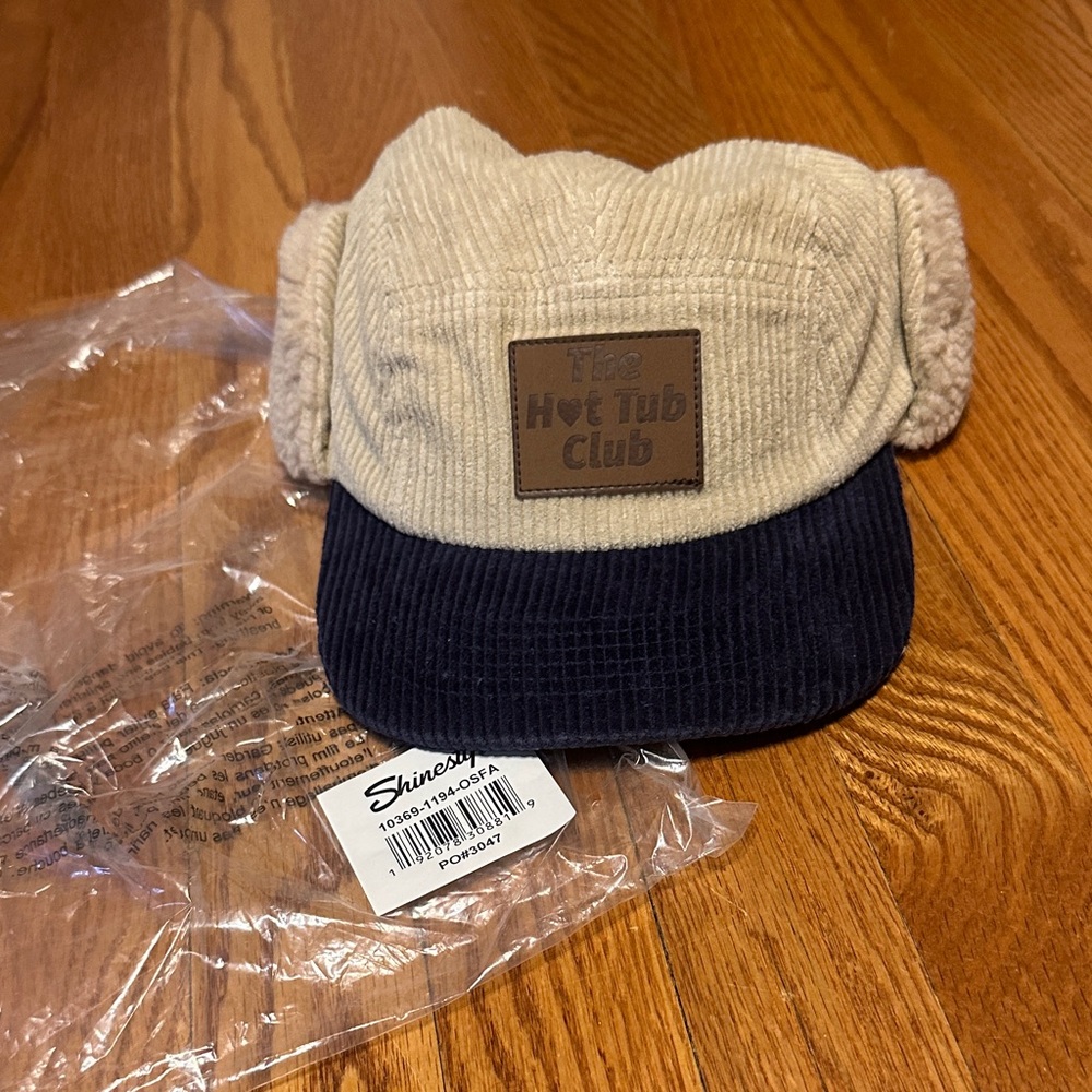 The Hot Tub Club Two-Tone Corduroy Hat
